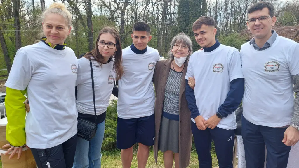 Monica Brosovszky nationala Romaniei Andrei Doru-Cristian si Radu Denis U19