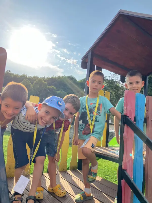 Ray of Hope Camp 2024 happy kids